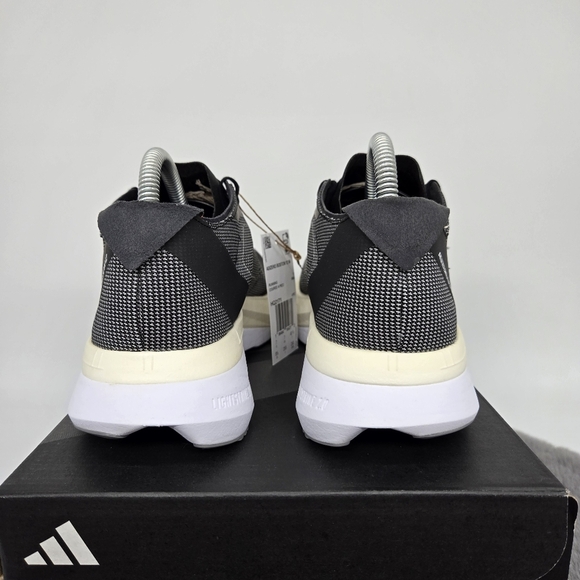 New adidas Adizero Boston 12 Core Black Cloud White Women's Running Shoes Size 9 - Picture 6 of 8